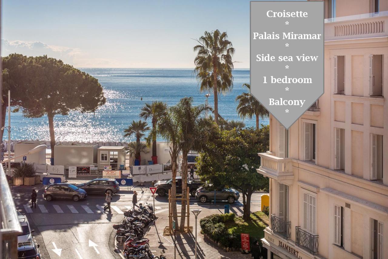 Palais Miramar: 1 Bed Side Sea View Appartement Cannes